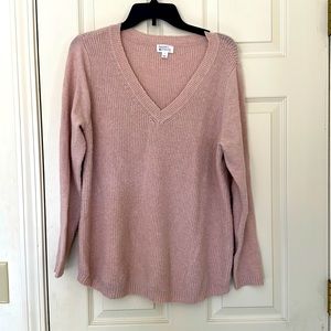 Market & Spruce Ladies Sweater Size L in  Light Pink